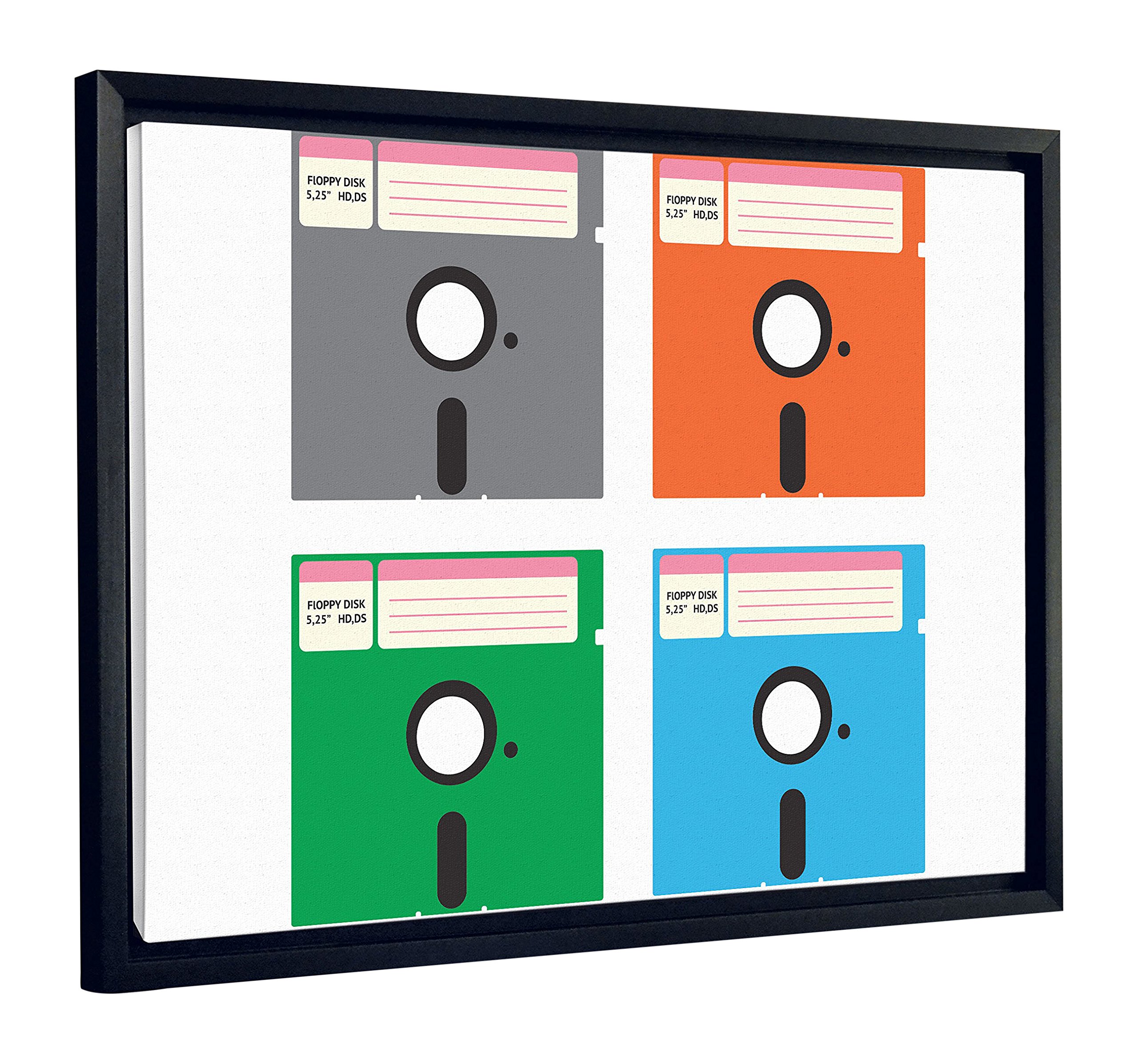J.P. London SFCNV2454 Retro Floppy Disk Cyber Punk 1.5-Inch Thick